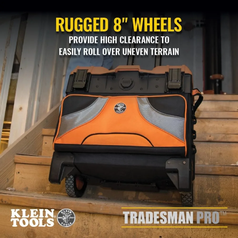 55473RTB Rolling Tool Bag, Tradesman Pro Tool Master, 250lbs Load Rated 3