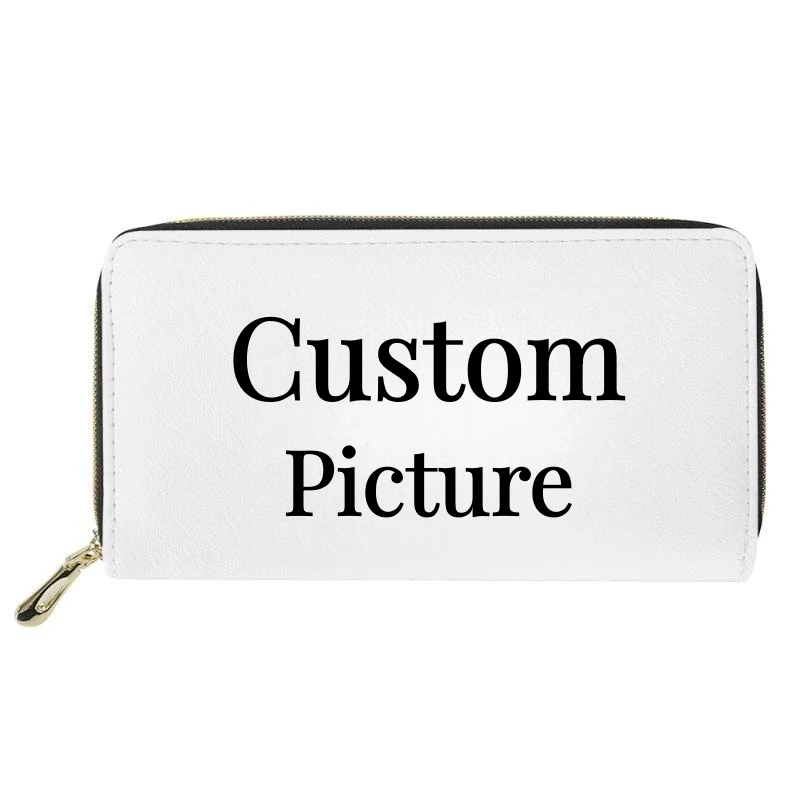 Custom PU Leather Zip-around Wallet 1 | Custom PU Leather Zip-around Wallet 1