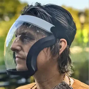 Protezione integrale Maschera antigoccia Antiappannamento Anti spruzzi Testa Indossare occhiali Spazio sferico