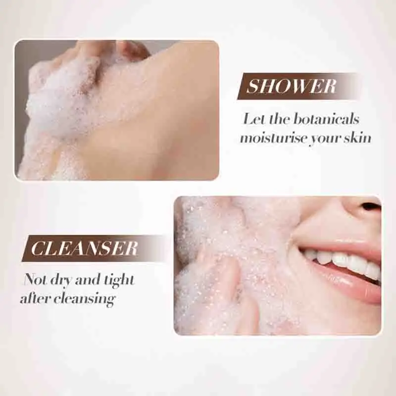 SADOER Sandalwood Facial Soap Face Wash Foam Facial Cleanser Face Whitening Moisturizing Anti-Aging Anti Acne Body Handmade Soap