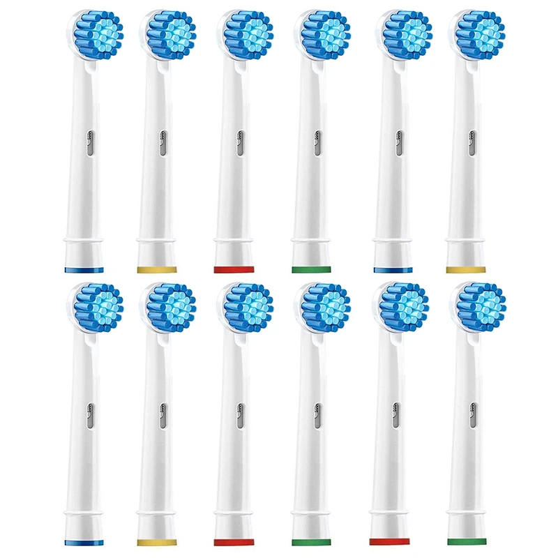 12pcs Replacement Toothbrush Heads For Oral B Braun D12 D16 Junior Vitality D20 D100 D36