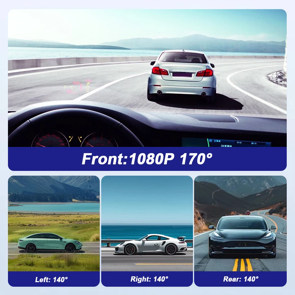 4-Channel WiFi Dashcam 5