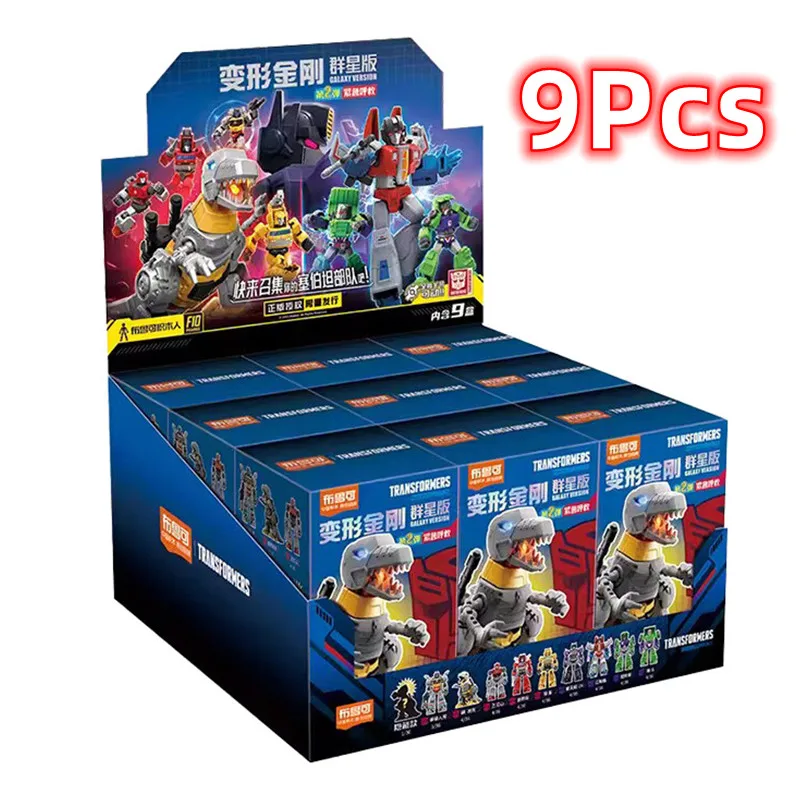 thumbnail image 1 of 1/9 piezas Transformers Optimus Prime Bumblebee Grimlock Cliffjumper Figuras de acción Bloques de construcción Robot Niño Juguetes de empalme, 1 of 5