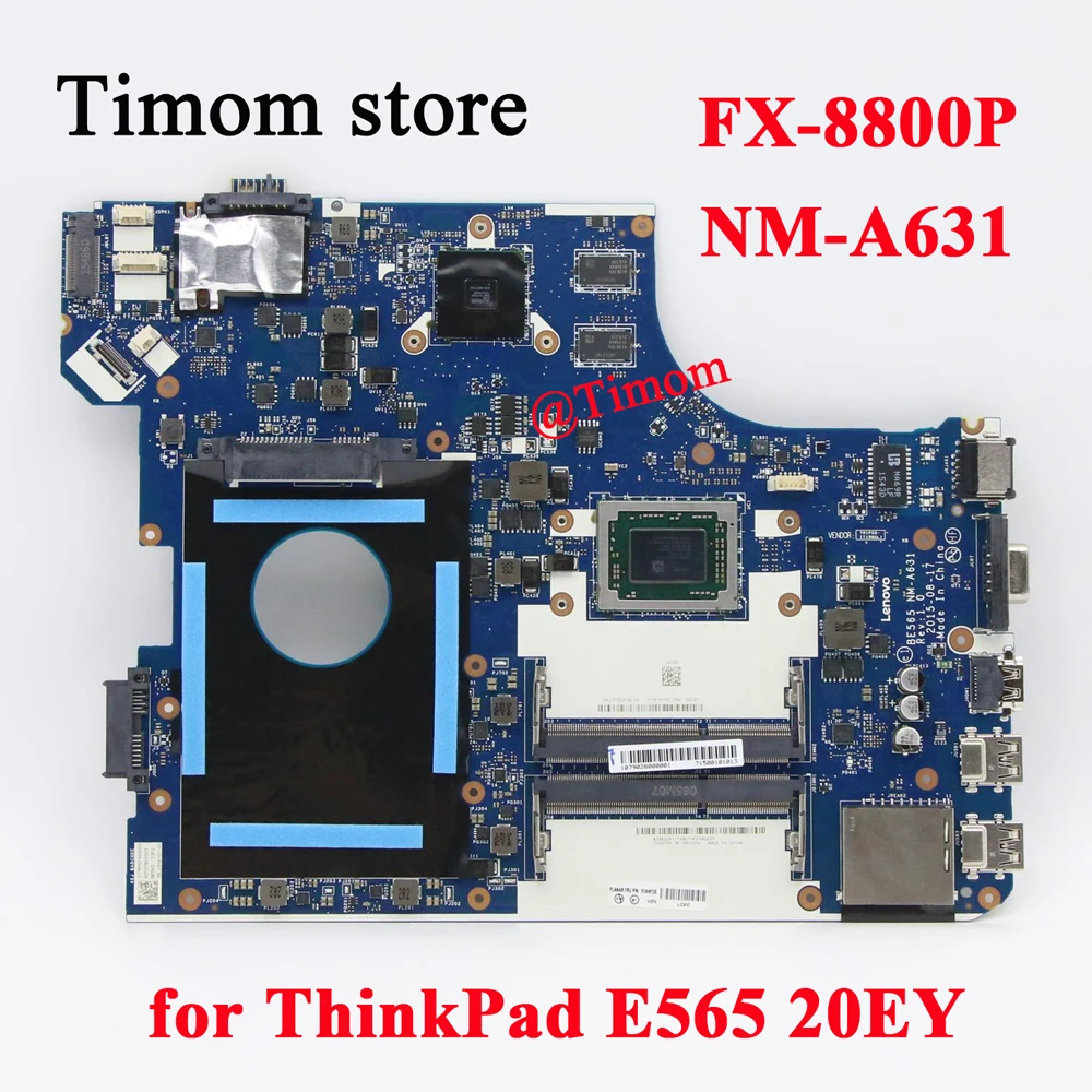 

FX-8800P для ноутбука ThinkPad E565 20EY, независимая материнская плата NM-A631 FRU 01AW126 01AW125 01AW124