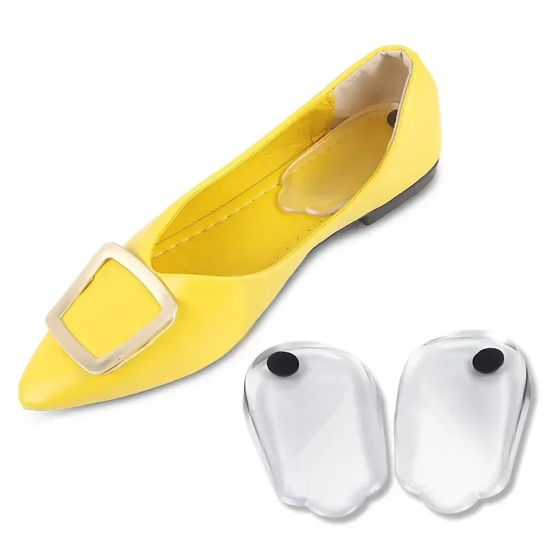 Shoe Insoles 2pc Magnets Silicone Gel Orthopedic Insoles Heel Pad For Men Women Legs Knee Correction