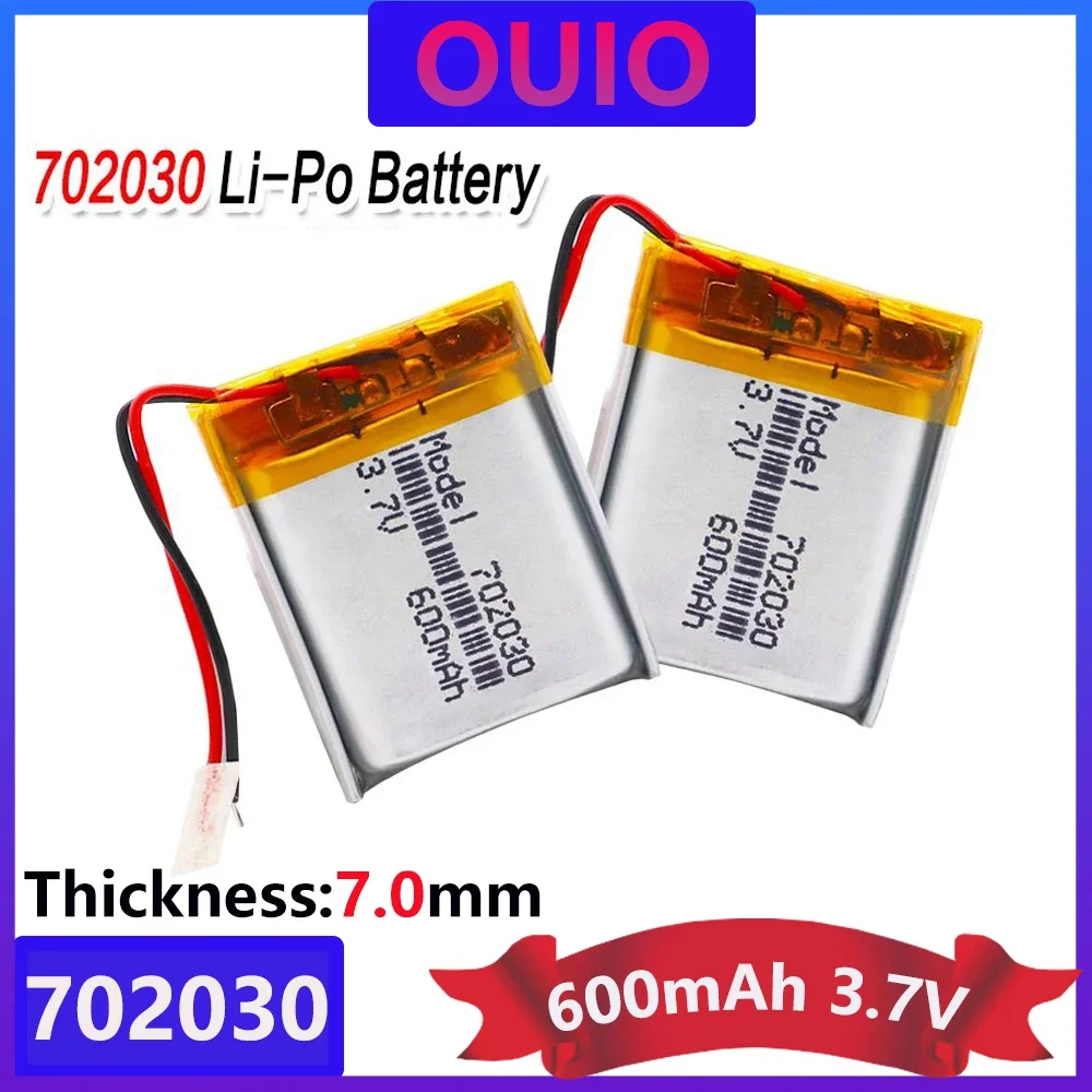 Batteria Lipo 1000mAh 1s 3,7V 20C - Foto 5