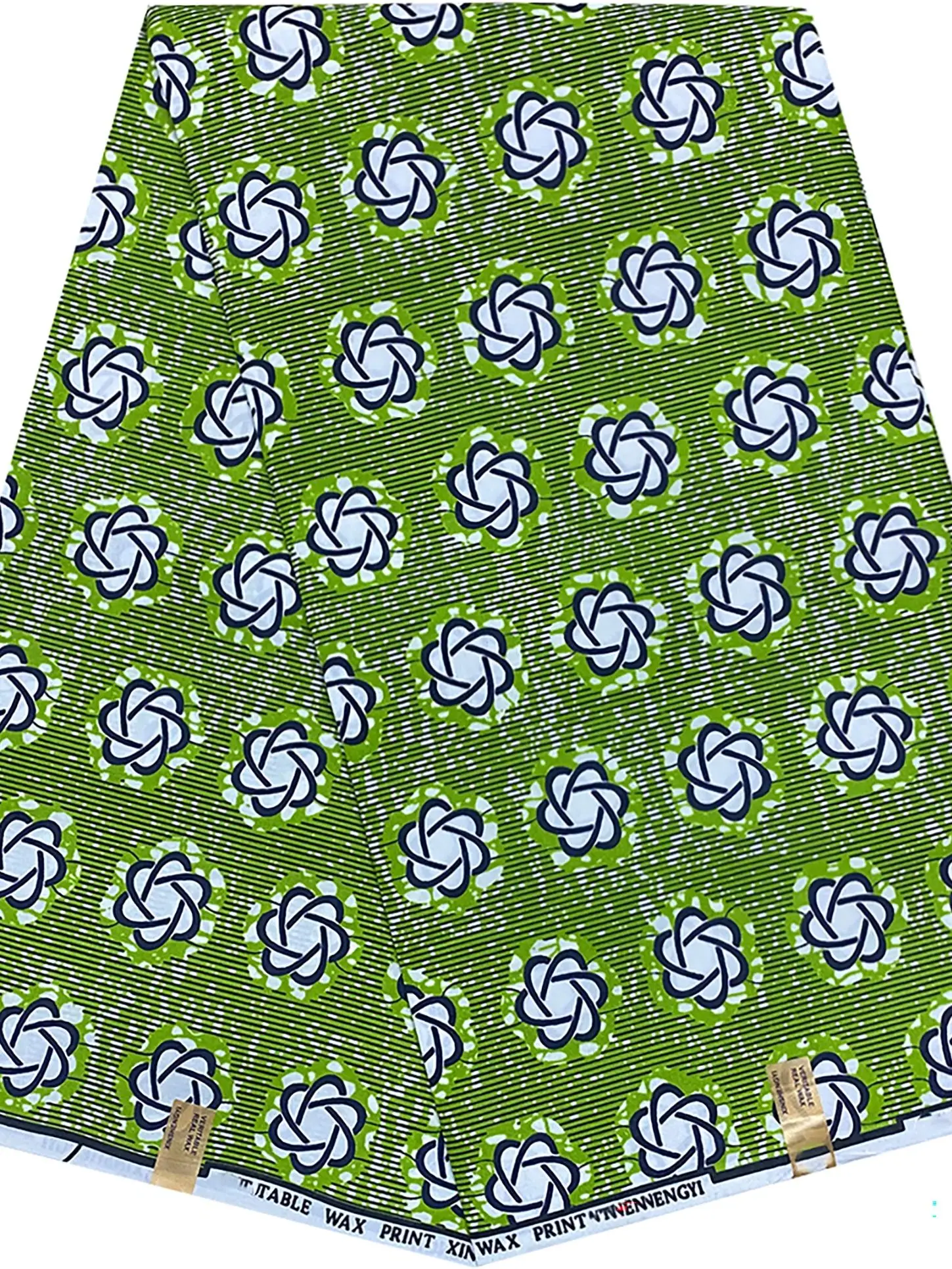 Elegant Polyester African Fabric Traditional African Ankara Batik Fabric Clothing Handmade DIY Dress Material