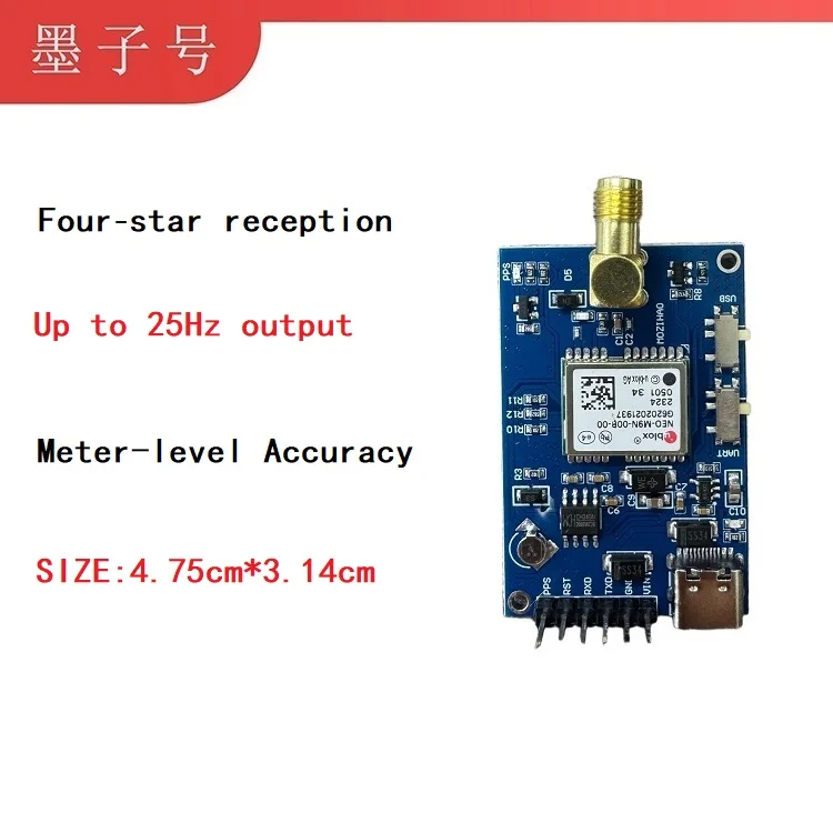 Modul GPS Ublox Neo-M9N Vysoká Presnosť Viacfrekvenčný GNSS