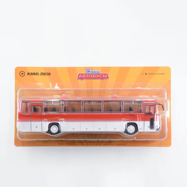 1/43 Russian Large Commute City Bus Ikarus-260 Die-cast Models Scale Metal  USSR Classic