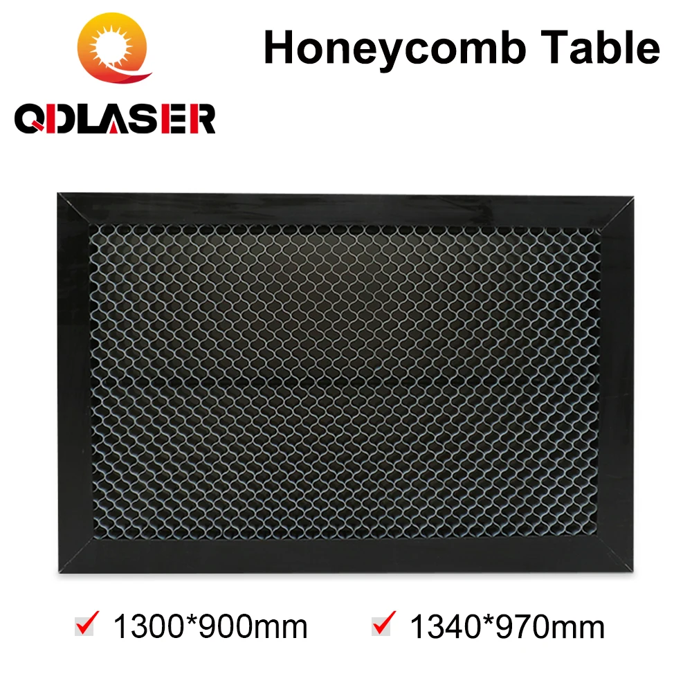 

Рабочий стол QDLASER Honeycomb 1300*900 1340*970 мм, Размер сотовой панели, платформа для CO2 машина для лазерной гравировки и резки