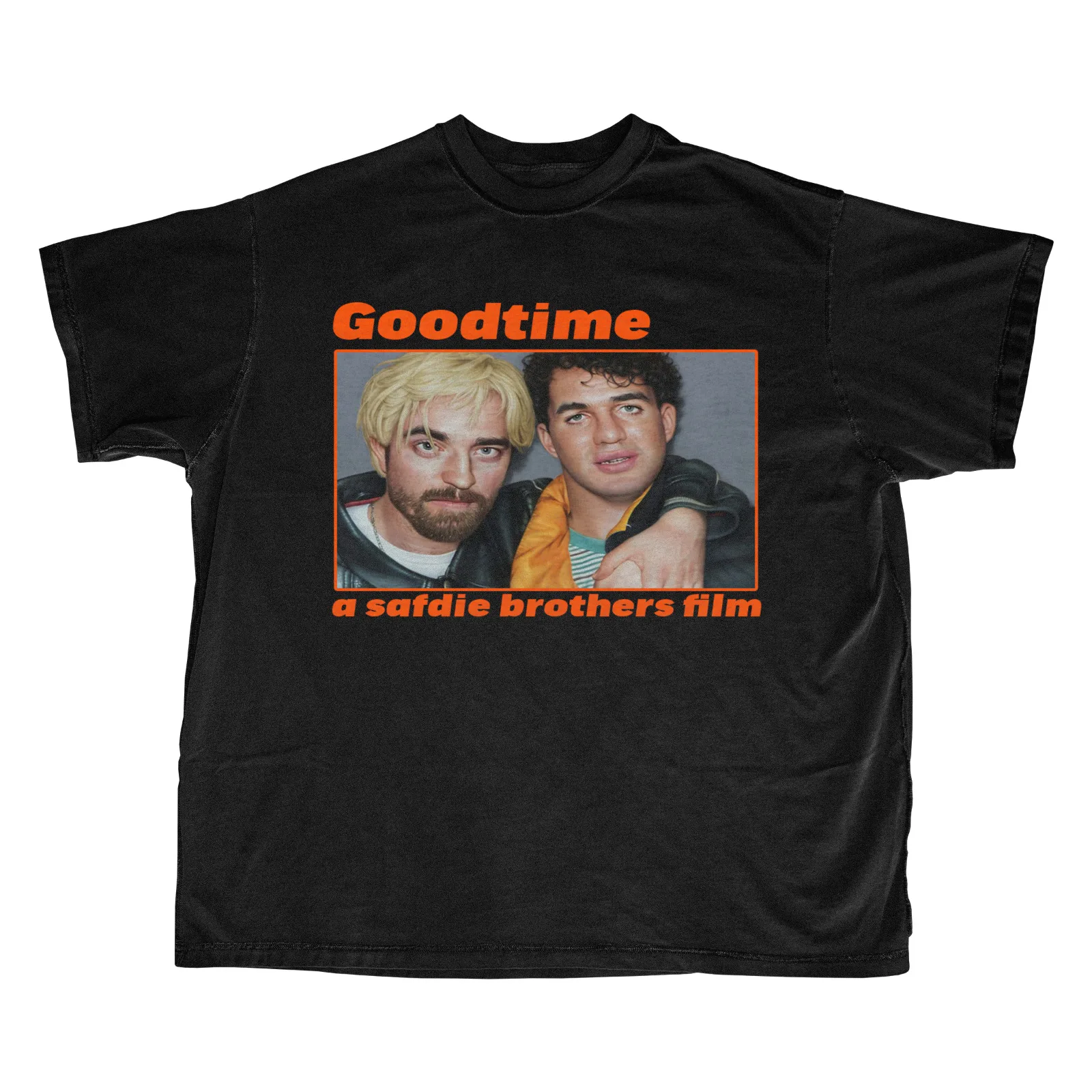 Good Time Shirt Robert Pattison Movie A24 Merch Black Shirts Printed