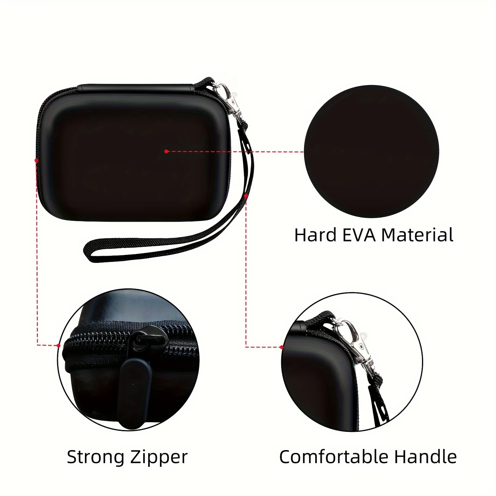 1 camera protective case for Kodak Pixpro/Canon PowerShotELPH180/190/Sony DSCW800/DSCW830 cameras