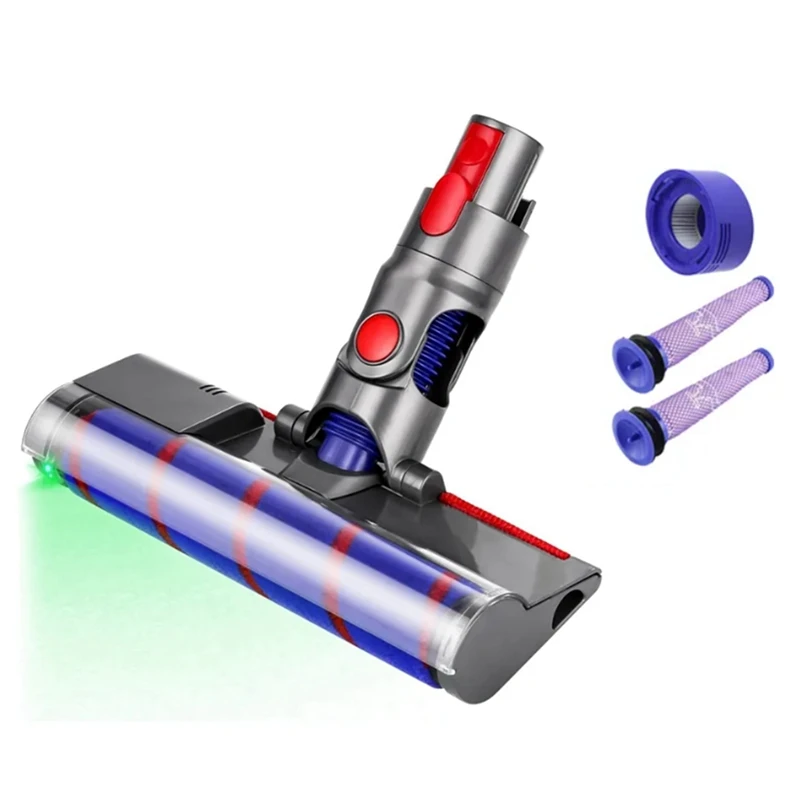 

1Set Replacement Parts Accessories For Dyson V7 V8 Vacuum Cleaner Electric Floor Brush Head+Front And Rear Filter Accessories