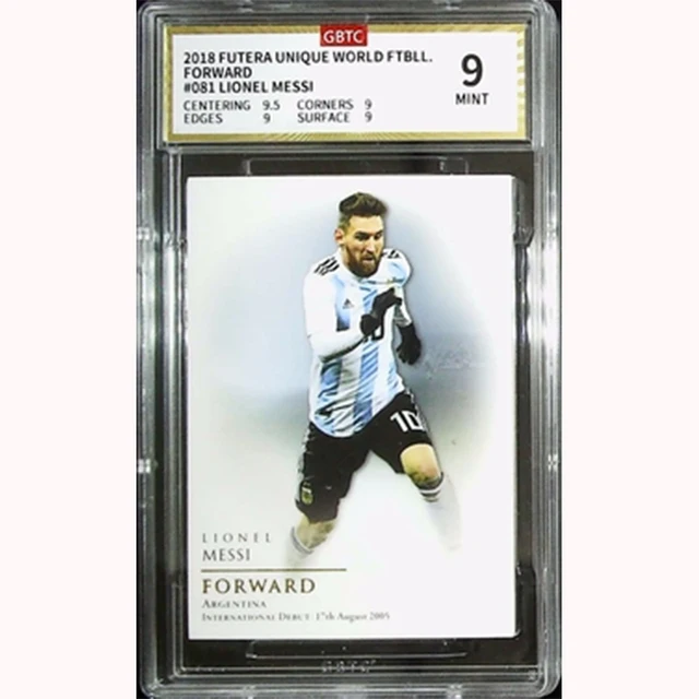 Carte de collection limitée de la coupe du monde de football Panini,  mosaïque argentine, manches réfractives Messi Cristiano Ronaldo, cadeau  Gérérano, 2022 - AliExpress