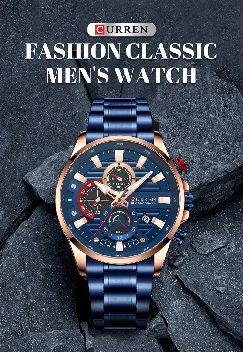 Curren 8415 Men's Watch description image