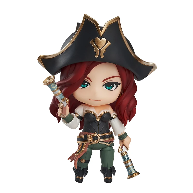 

100% Original Good Smile Nendoroid GSC 1754 Miss Fortune League of Legends Anime Figure Model Collecile Action Toys Gifts