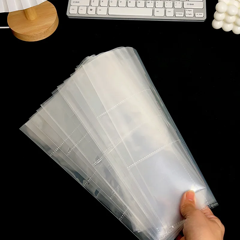 Sharkbang 10 قطعة A4 الموثق الأكمام 7 ثقوب بطاقات...