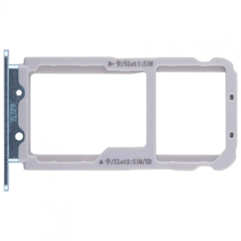 Huawei Nova 2S Micro Adattatore Stand Sd Card Blue # Huawei Nova 2S Sim Tray (Hwi-Al00, Hwi-Tl00)