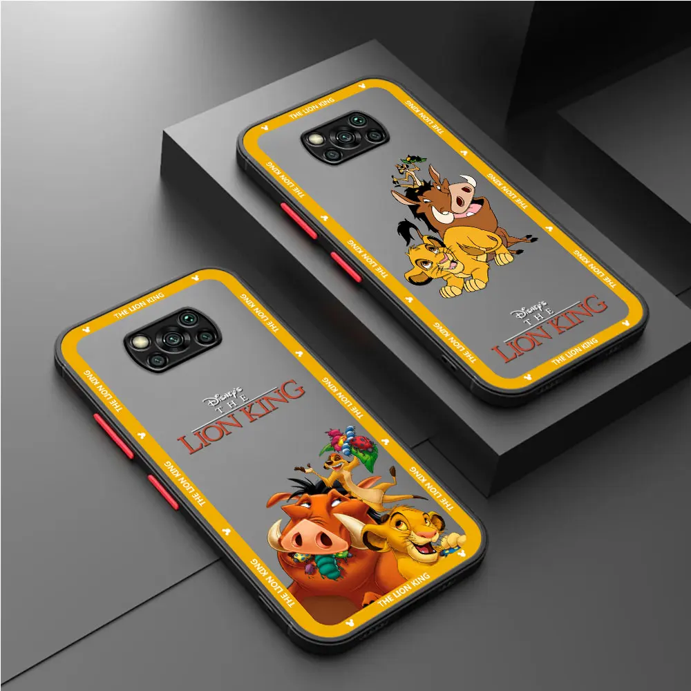The Lion King Clear Case Per Xiaomi Mi Poco X3 Nfc X3 F3 M5 X4 Pro 13 12T Pro 11 Note 10 Lite Cover Per Telefono