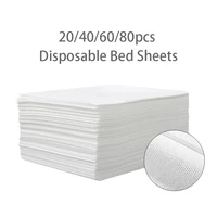 20/40/60/80pcs Thick Disposable Bed Sheets Salon Spa Beauty Tatoo Non-woven Sheets Breathable Disposable Travel Hotel Sheets 1