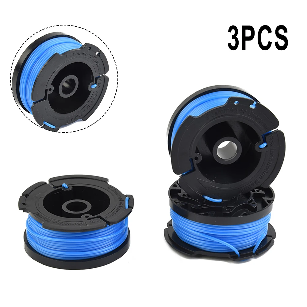 

3pcs Line Spool For For Black Decker Reflex CST1000 CST1100 CST1200 CST2000 GH400 GH500 GH600 Grass Cutter Part Replacement