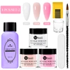 Nail Acrylic Powder and Liquid Monomer Nails Art Decoration For Manicure Set Kit Crystal Nail Glitter 3D Nail Tips Carving Tools 1