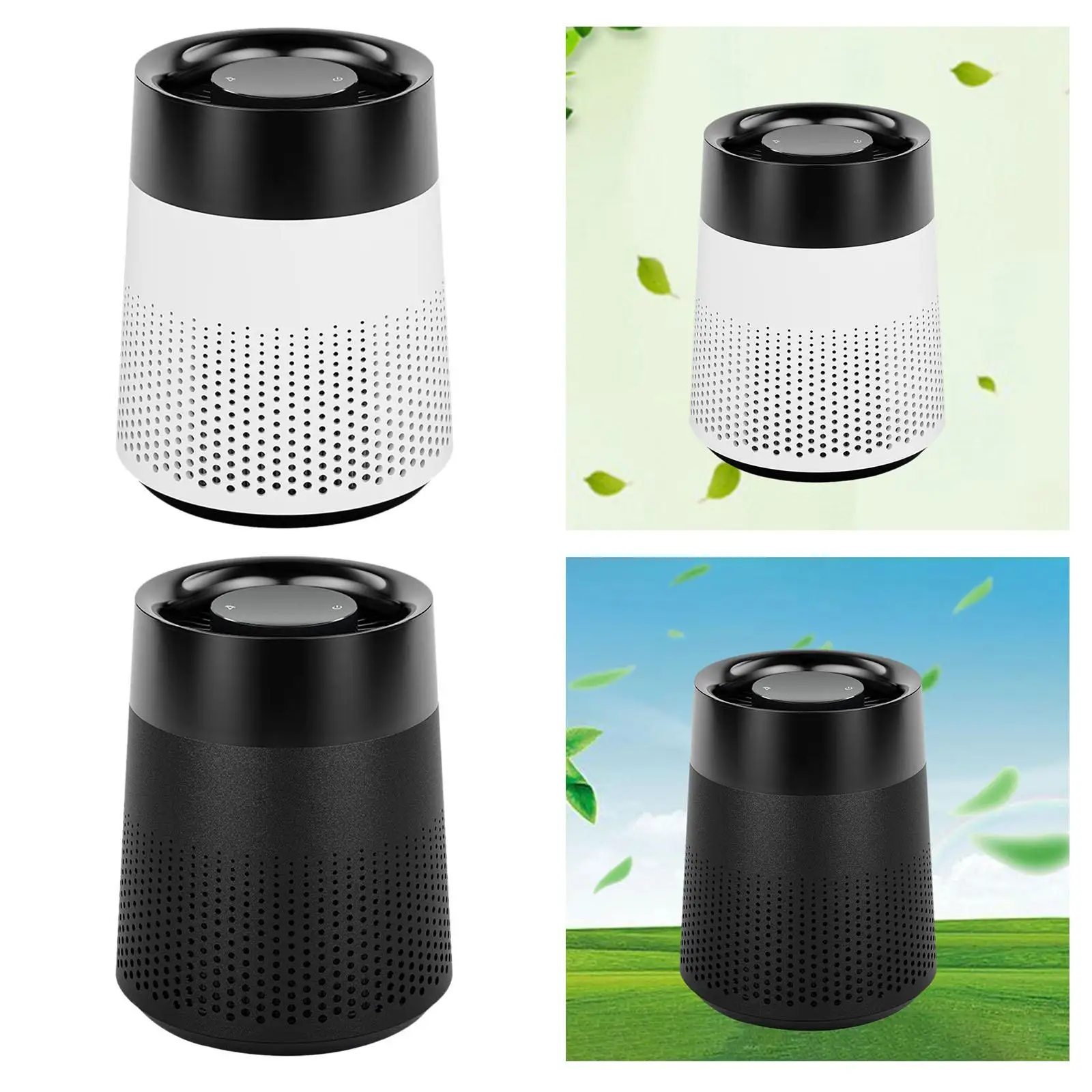 Small Air Purifier Smart Air Quality Monitor for Nursery Small Room Home