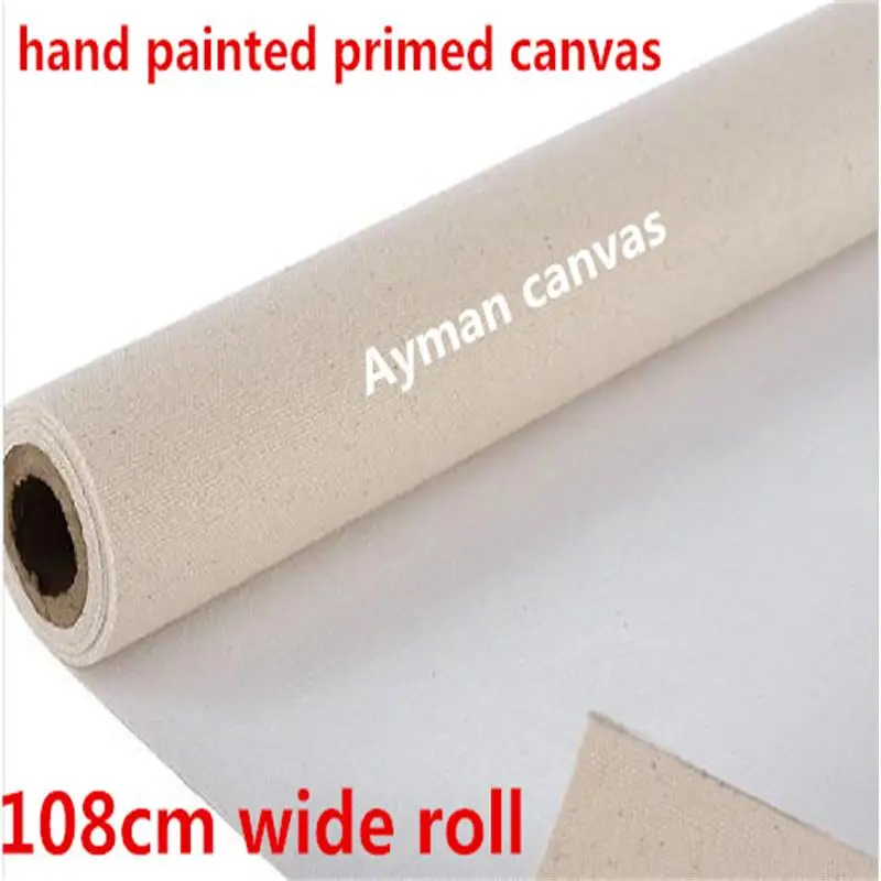 Blank Artist Primed Linen Blend Canvas Roll 42in 330gsm
