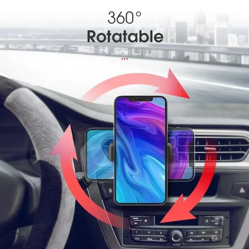Car Air Outlet Mount Clip Interior Car Phone Holder Universal Mobile Holder ABS Car Mount Phone Support Mobile Phone Holder