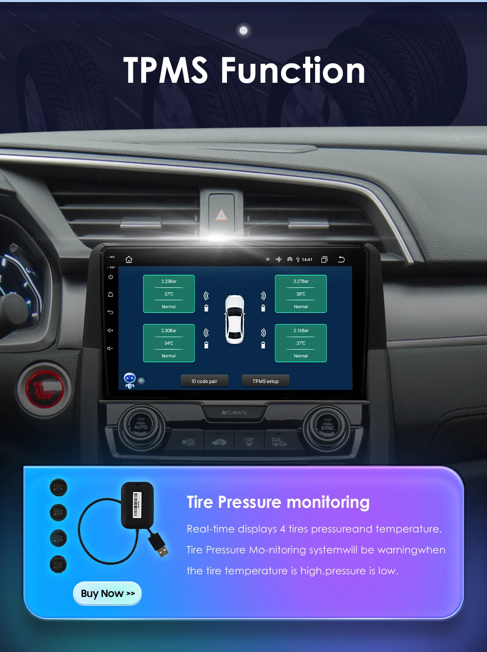 OSSURET 2din CarPlay Android Auto Multimedia Video Player Für Honda Civic 10th 2016-2018 Intelligente Bildschirm autoradio 4G RDS 7862 – Detail 29