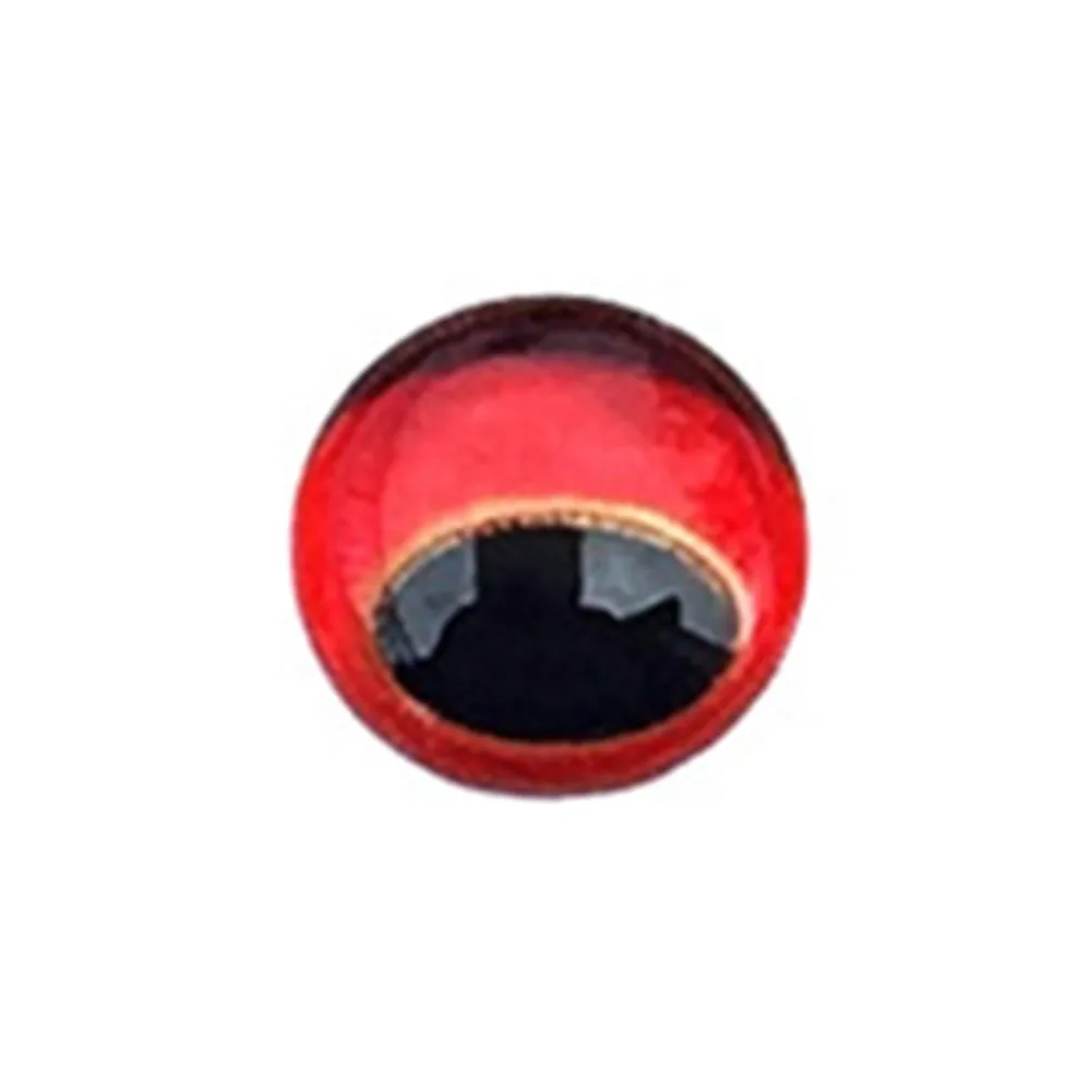 

300pcs 3/4/5/6mm Snake Pupil Red Fishing Lures 3D Holographic Fishing Lure Eyes Fly Tying Fishing Tool Accessories