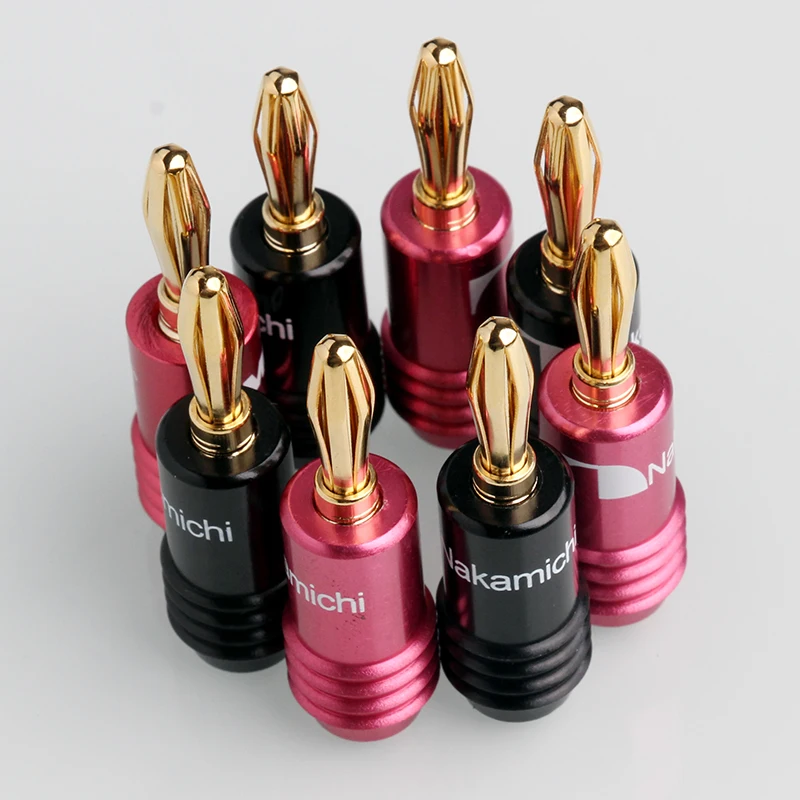 4mm fio conector 24k banhado ouro 02