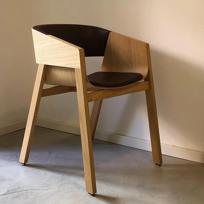 

Designer Wooden Living Room Chairs Apartment Elegant Reading Unique Sitting Room Chairs Relaxing Bedroom Sillones Furnitures