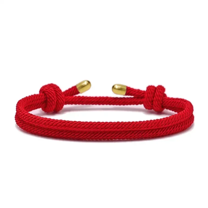 Minimalist Milan Rope Bracelets Men Women Handmade Adjustable Red Thread Couple Best Friend Gift