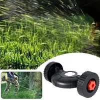 Support Wheel Lawn Mower Accessories Flexible Quick Change Adjustable Lawn Trimmer Head Attachment Detachable Auxiliary Wheel 1