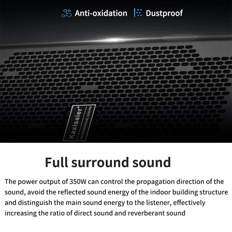 8&Omega; 250W High Power Bass Speaker KTV Home Full-Frequency Floor speaker 10 Inch Professional Private Room Stage Conference Audio