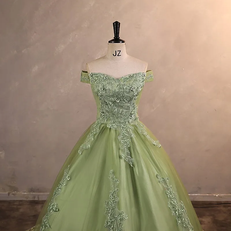 Ashley Gloria Sweet 15 Quinceanera Dresses Luxury Lace Party Dresses Classic Prom Ball Gown 15 Year Old Dress Customized