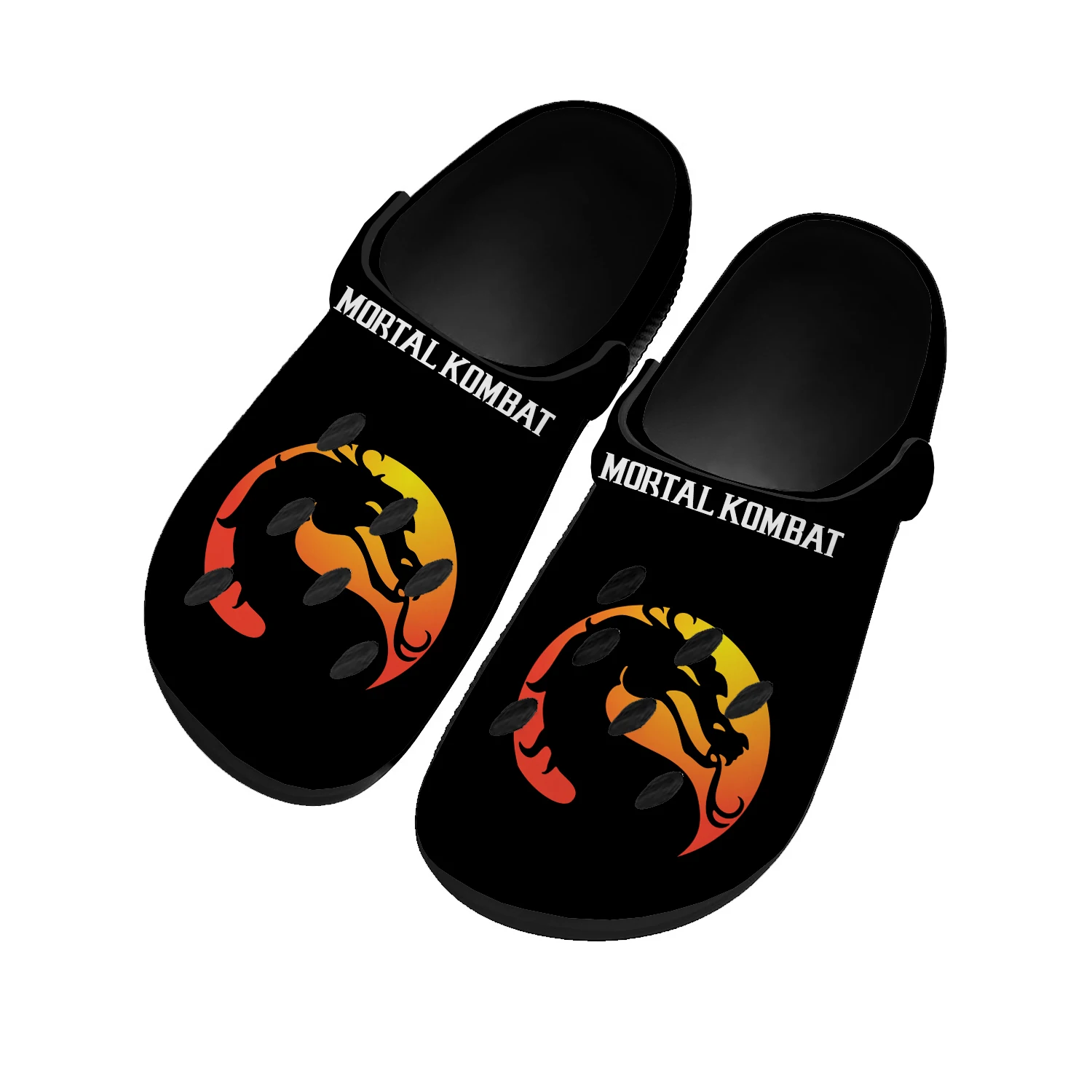 

Mortal Kombat Home Clogs Cartoon Game Mens Womens Youth Boys Girls Sandals Shoes Garden Bespoke Custom Shoes Beach Hole Slippers