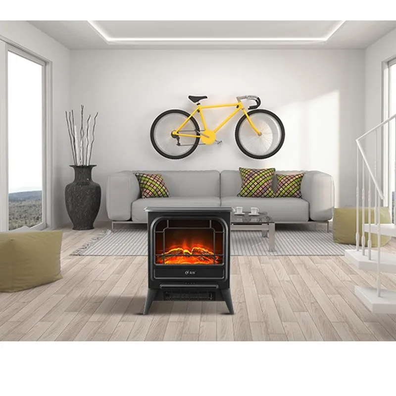 220v 50hz 1800w Household Electric Heater Fireplace Home Simulation Flame  Room Decoration Energy-saving Камин Электрический - Electric Fireplaces -  AliExpress