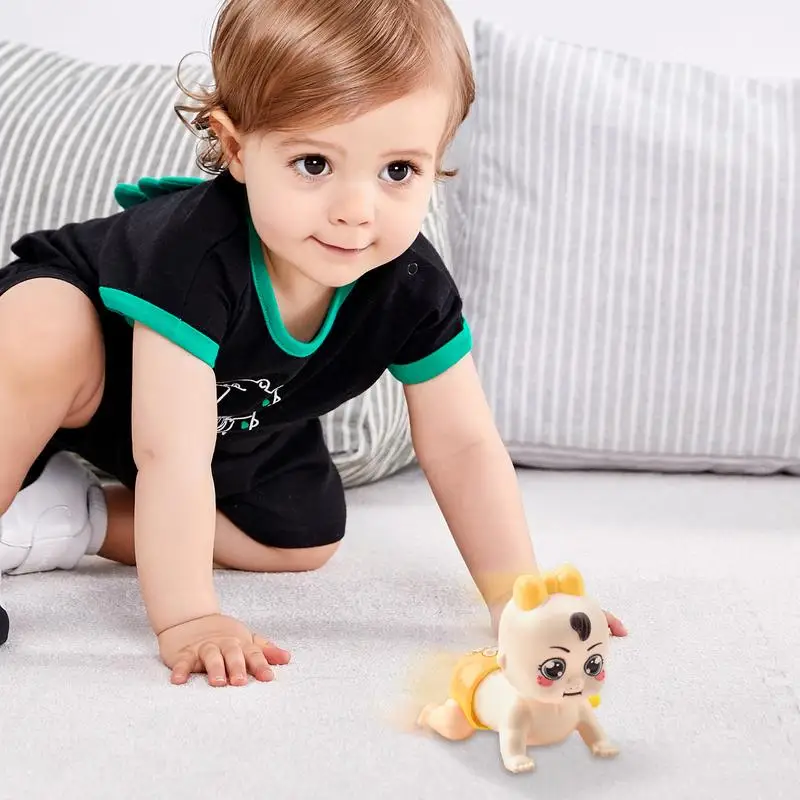 Learning To Crawl Toy for Babies Creative Crawling Crab Escape Electronic Toys Animal Pet Runaway with Musical Child Gifts 3