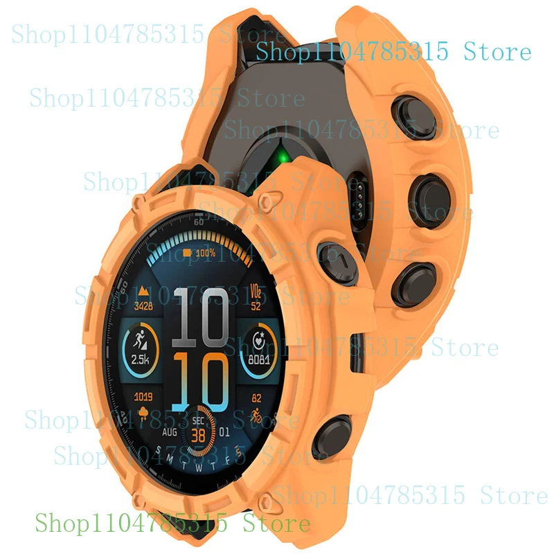 Garmin fenix8xmsj용 스켈레톤 보호 케이스 하프 랩 아머 케이스
