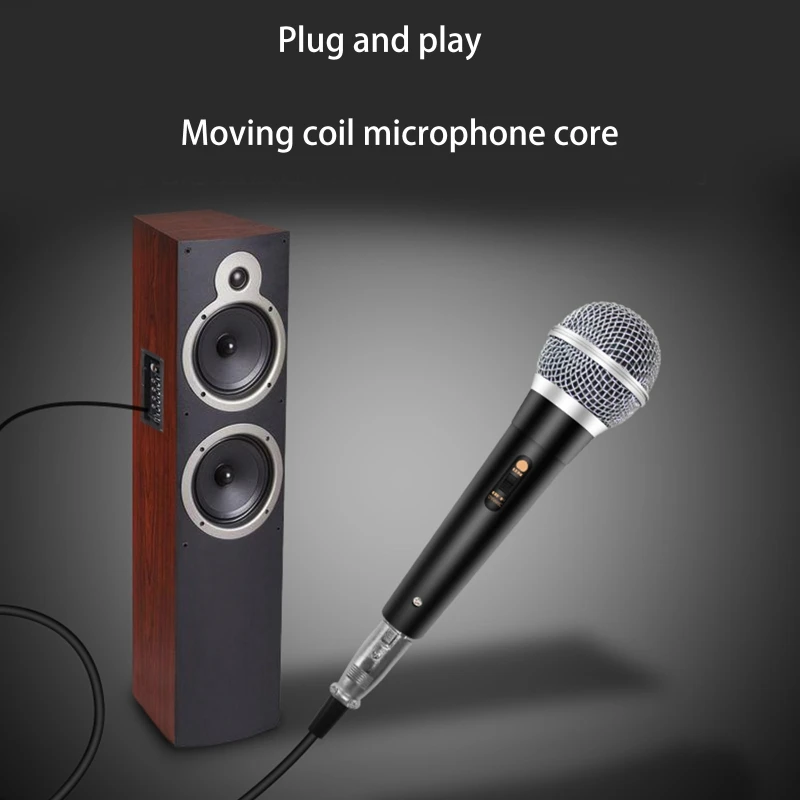 HandheldMicrophoneSuitedforSpeakersKaraokeSingingMachines