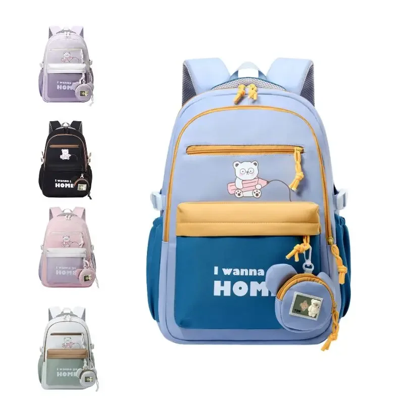 Kids School Bags Casual Daypack for Boys Girls College Bookbag Waterproof  School Bagpacks For Teenagers