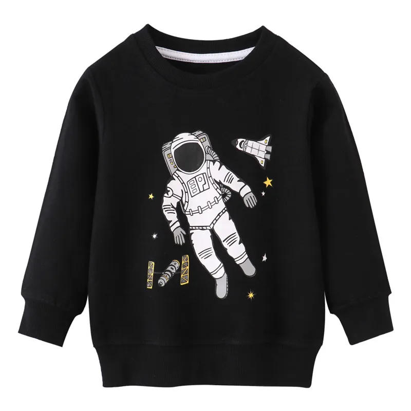 

Jumping Meters 2-7T Autumn Spring Unicorn Children's Sweatshirts Long Sleeve Hot Selling Baby Clothing Toddler Kids Shirts Tops