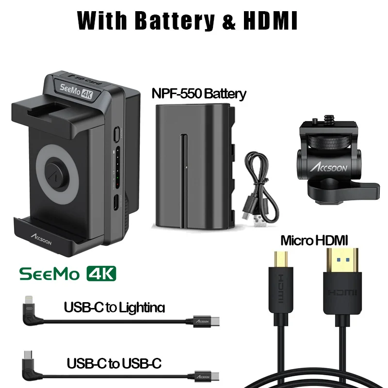 F550 battery HDMI D