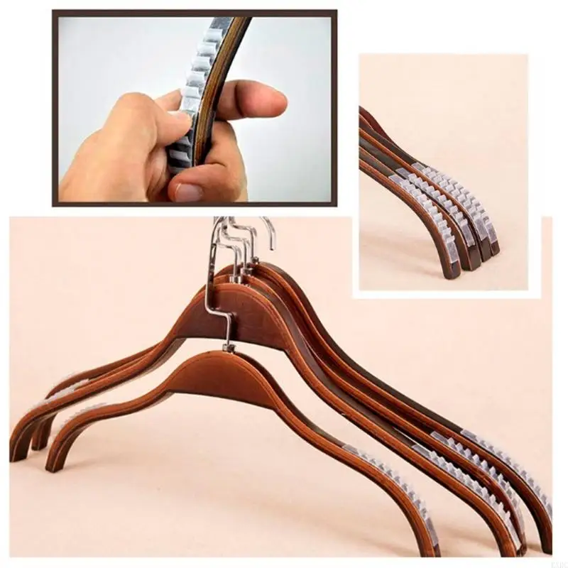 KXRC Clothes Hanger Grips 66 Pcs with 8 Fins Household Clothes Dry Rod Supplies for Outdoor Traveling Camping Portable Fix