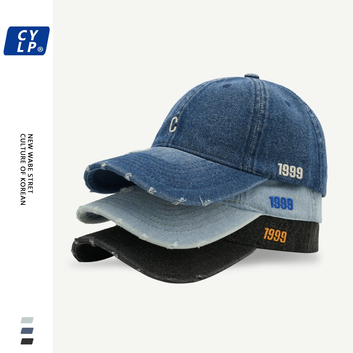 ★韓国人気★Rest & Recreation★DENIM LOGO CAP REST&RECREATION] RR LOGO COTTON BALL CAP【送料/関税込