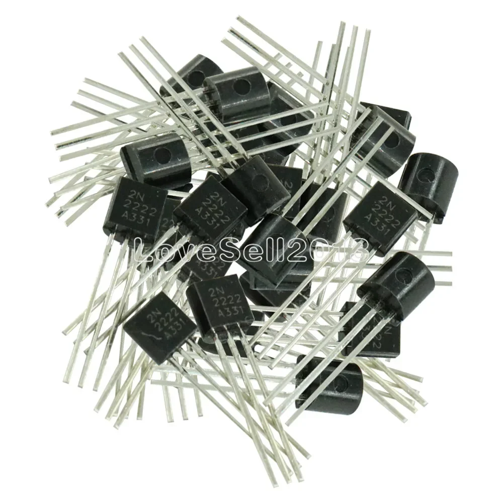 

100 шт 2N2222 2N2222A TO-92 TO 92 новый оригинальный транзистор