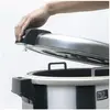 6-Liter Electric Rice Warmer (Stainless Steel)，Practical household rice cooker 3