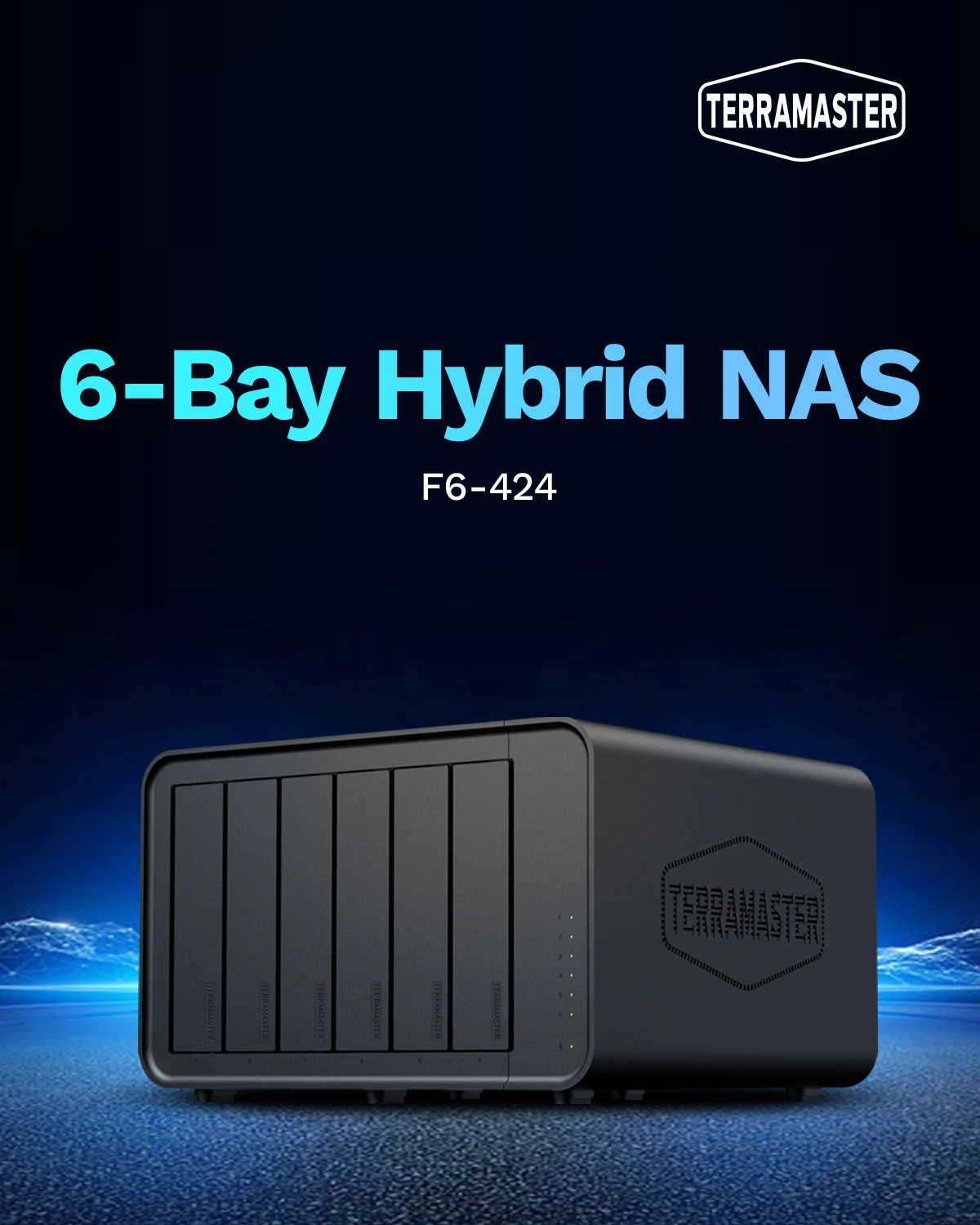 TERRAMASTER テラマスター　6-Bay Hybrid NAS TERRAMASTER テラマスター 6-Bay Hybrid NAS TERRAMASTER テラ